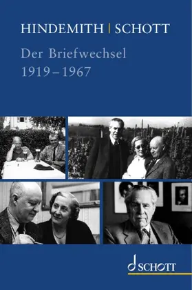 Hindemith / Schaal-Gotthardt / Schader |  Hindemith - Schott. Der Briefwechsel | Buch |  Sack Fachmedien