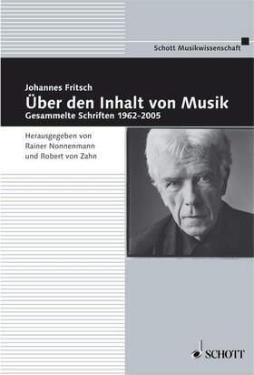 Fritsch / Nonnenmann / Zahn |  Über den Inhalt von Musik | Buch |  Sack Fachmedien