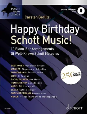  Happy Birthday, Schott Music! | Sonstiges |  Sack Fachmedien