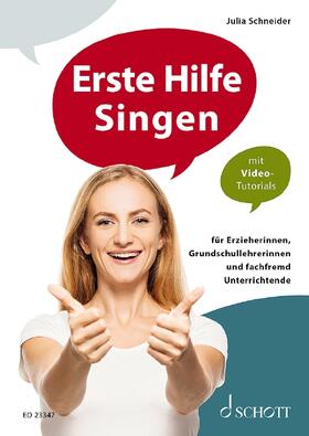 Schneider |  Erste Hilfe Singen | Buch |  Sack Fachmedien