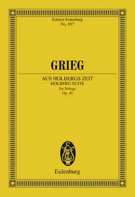 Grieg |  Holberg Suite | eBook | Sack Fachmedien