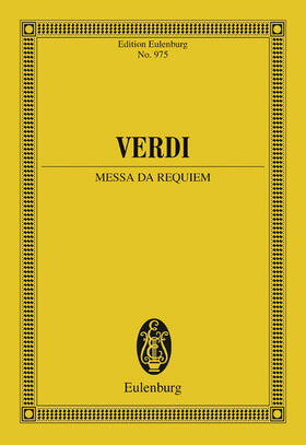 Verdi |  Messa da Requiem | eBook | Sack Fachmedien