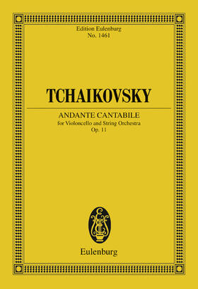 Tchaikovsky / Kohlhase |  Andante Cantabile B major | eBook | Sack Fachmedien