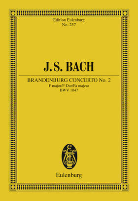 Bach / Stoeckl |  Brandenburg Concerto No. 2 F major | eBook | Sack Fachmedien