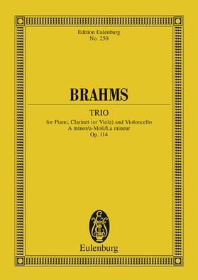 Brahms / Altmann |  Trio A minor | eBook | Sack Fachmedien