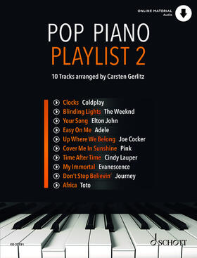  Pop Piano Playlist 2 | Buch |  Sack Fachmedien