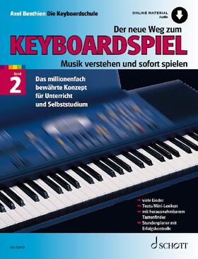 Benthien |  Der neue Weg zum Keyboardspiel. Band 2 | Buch |  Sack Fachmedien