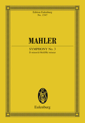 Mahler |  Symphony No. 3 D minor | eBook | Sack Fachmedien