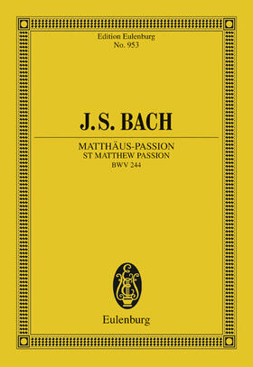 Bach |  St Matthew Passion | eBook | Sack Fachmedien