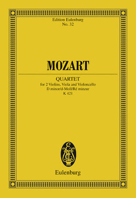 Mozart / Sadie |  String Quartet D minor | eBook | Sack Fachmedien