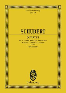 Schubert |  Quartet A minor | eBook | Sack Fachmedien