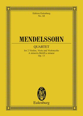 Bartholdy |  String Quartet A minor | eBook | Sack Fachmedien