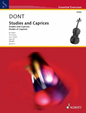 Dont / Rostal |  Studies and Caprices | eBook | Sack Fachmedien