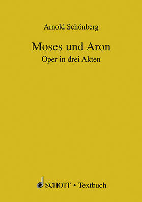  Moses und Aron | Buch |  Sack Fachmedien