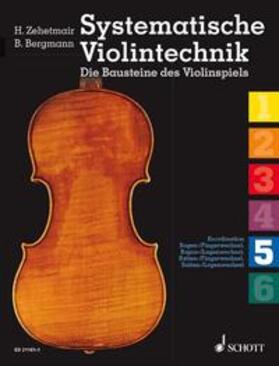 Zehetmair / Bergmann |  Zehetmair, H: Systematische Violintechnik | Buch |  Sack Fachmedien
