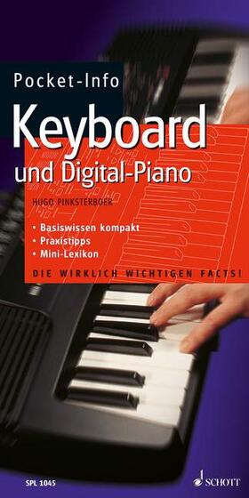 Pinksterboer |  Pocket-Info Keyboard und Digital-Piano | Buch |  Sack Fachmedien