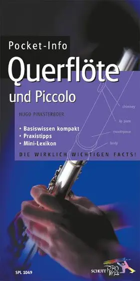 Pinksterboer |  Pocket-Info Querflöte und Piccolo | Buch |  Sack Fachmedien