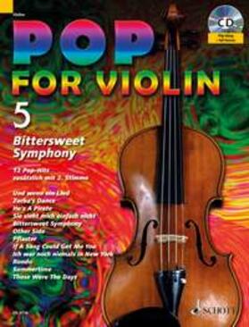  Pop for Violin 5/m. CD | Buch |  Sack Fachmedien