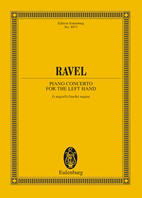  Piano Concerto For The Left Hand. D-Dur | Buch |  Sack Fachmedien