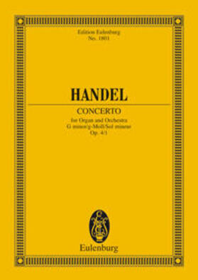 Williams |  Orgel-Konzert Nr. 1 g-Moll | Buch |  Sack Fachmedien