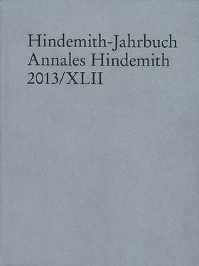 Hindemith-Institut, Frankfurt / Main |  Hindemith-Jahrbuch | Buch |  Sack Fachmedien