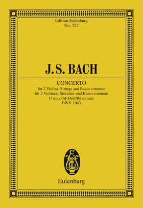 Bach |  Concerto D minor | eBook | Sack Fachmedien
