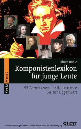 Rühle |  Komponistenlexikon für junge Leute | eBook | Sack Fachmedien