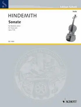  Sonate. für Bratsche allein. op. 11/5. Viola. | Buch |  Sack Fachmedien