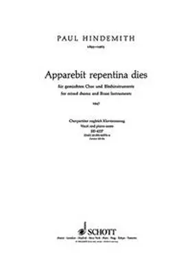  Apparebit repentina dies | Sonstiges |  Sack Fachmedien