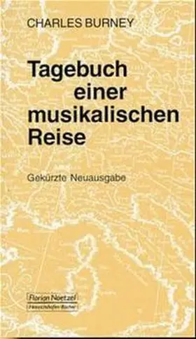 Klemm / Burney / Schaal |  Tagebuch einer musikalischen Reise | Buch |  Sack Fachmedien