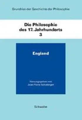 Schobinger |  Grundriss der Geschichte der Philosophie / Die Philosophie des 17. Jahrhunderts | Buch |  Sack Fachmedien