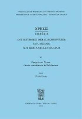Gantz |  Gregor von Nyssa: Oratio consolatoria in Pulcheriam | Buch |  Sack Fachmedien