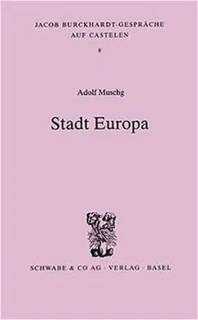 Muschg |  Stadt Europa | Buch |  Sack Fachmedien