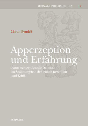 Bondeli |  Bondeli, M: Apperzeption und Erfahrung | Buch |  Sack Fachmedien