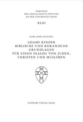 Kuschel |  Adams Kinder | Buch |  Sack Fachmedien