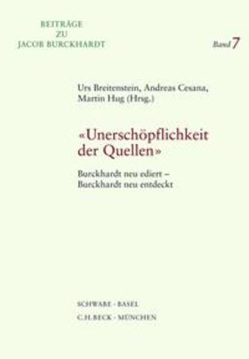 Breitenstein / Cesana / Hug |  Unerschöpflichkeit der Quellen | Buch |  Sack Fachmedien