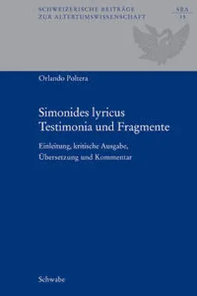 Keos / Poltera |  Simonides lyricus. Testimonia und Fragmente | Buch |  Sack Fachmedien