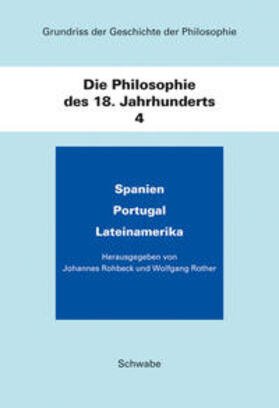Rohbeck / Rother |  Grundriss der Geschichte der Philosophie / Die Philosophie des 18. Jahrhunderts | Buch |  Sack Fachmedien