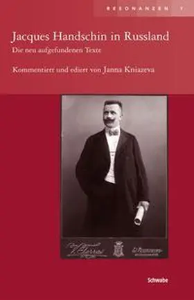 Kniazeva |  Jacques Handschin in Russland | Buch |  Sack Fachmedien