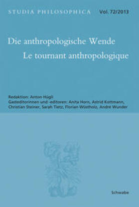  Die anthropologische Wende - Le tournant anthropologique | Buch |  Sack Fachmedien