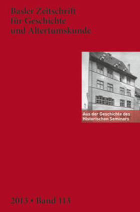  Aus der Geschichte des Historischen Seminars der Universität Basel | Buch |  Sack Fachmedien