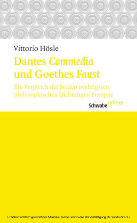 Hösle |  Dantes "Commedia" und Goethes "Faust" | eBook | Sack Fachmedien