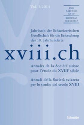 Bodenmann / Burnand / Reiling |  xviii.ch Vol. 5/2014 | Buch |  Sack Fachmedien