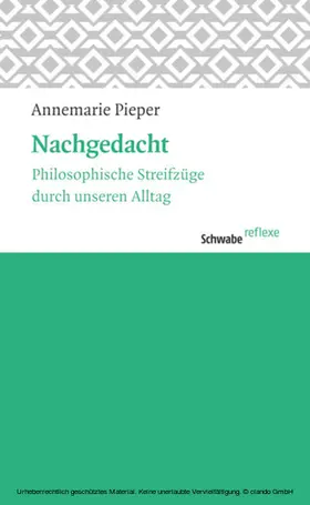 Pieper |  Nachgedacht | eBook | Sack Fachmedien