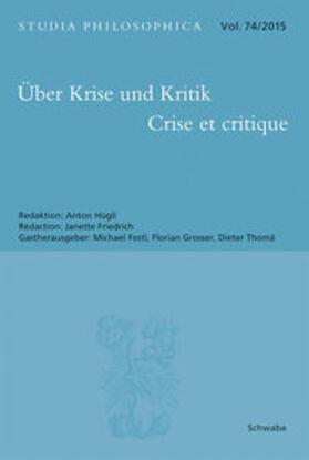  Über Krise und Kritik - Crise et critique | Buch |  Sack Fachmedien