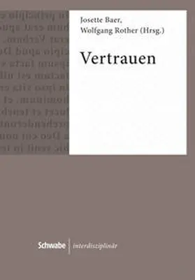 Baer / Rother |  Vertrauen | Buch |  Sack Fachmedien