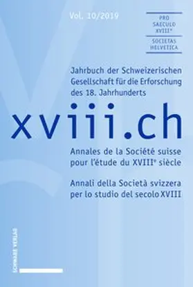 SGEAJ |  xviii.ch Vol.10/2019 | Buch |  Sack Fachmedien