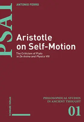 Ferro |  Aristotle on Self-Motion | Buch |  Sack Fachmedien