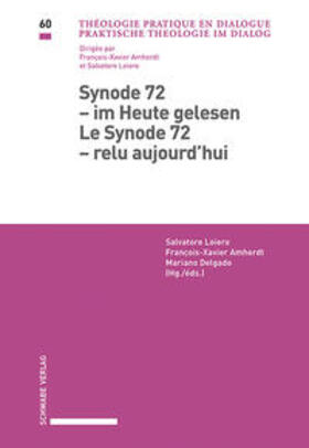 Loiero / Amherdt / Delgado |  Synode 72 - im Heute gelesen / Le Synode 72 - relu aujourd'h | Buch |  Sack Fachmedien