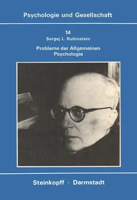 Rubinstein |  Probleme der Allgemeinen Psychologie | Buch |  Sack Fachmedien